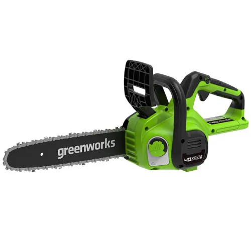 Пила аккумуляторная цепная Greenworks 30 см 40V G40CS30II 2007807, без АКБ и ЗУ